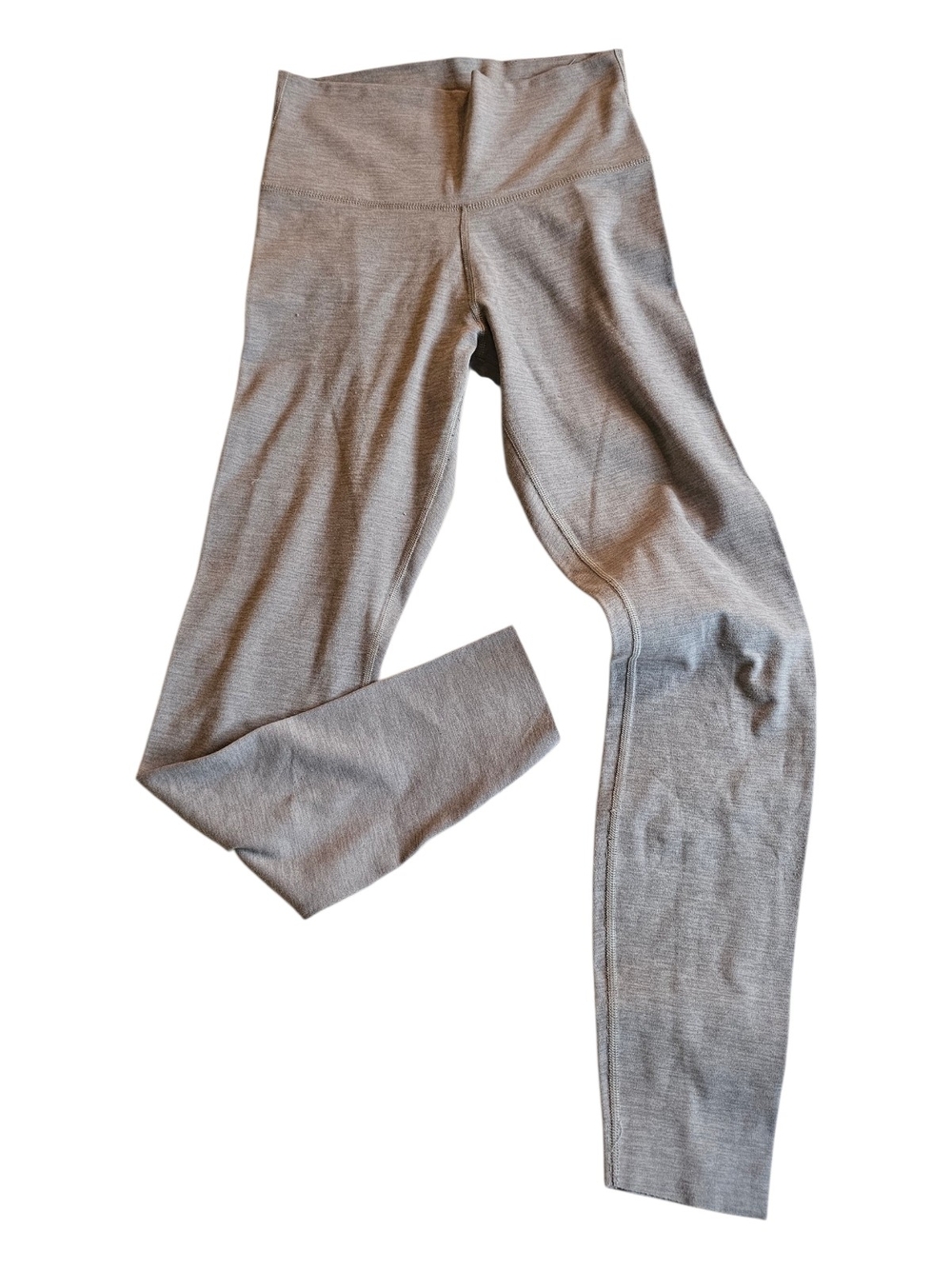 Nike Dri-FIT High Rise Leggings Small Heather Gray Athletic Yoga